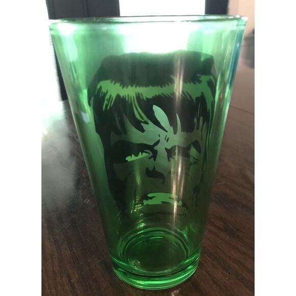 Marvel Avengers HULK drinking cup GLASS - Picture 3 of 3